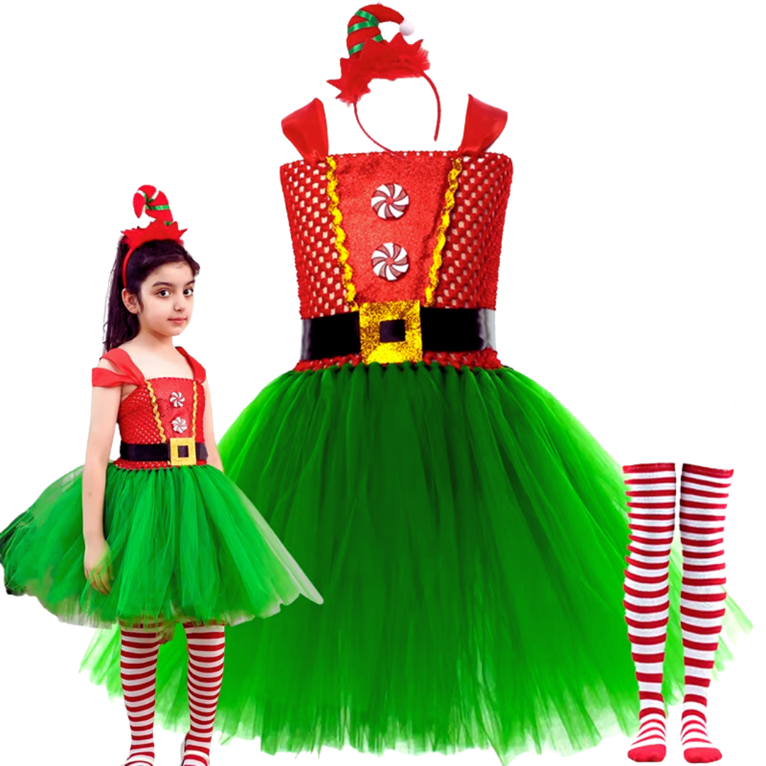 Cute Christmas Tutu Dress