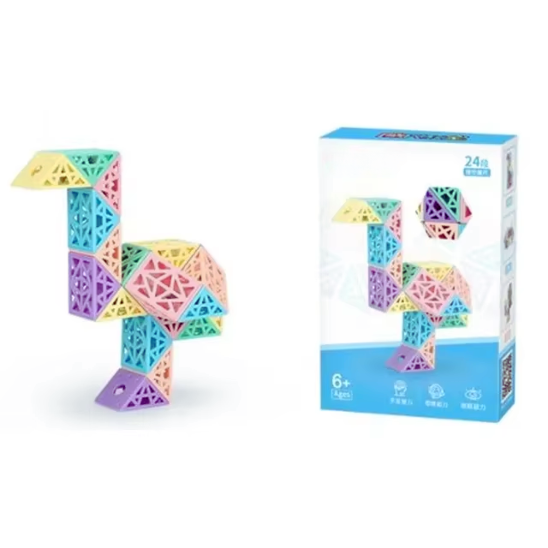 Snake Twist Cube Puzzle