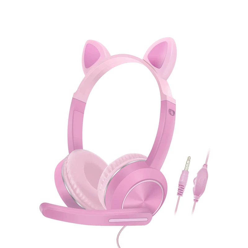 Cat Ear Gaming Headphones