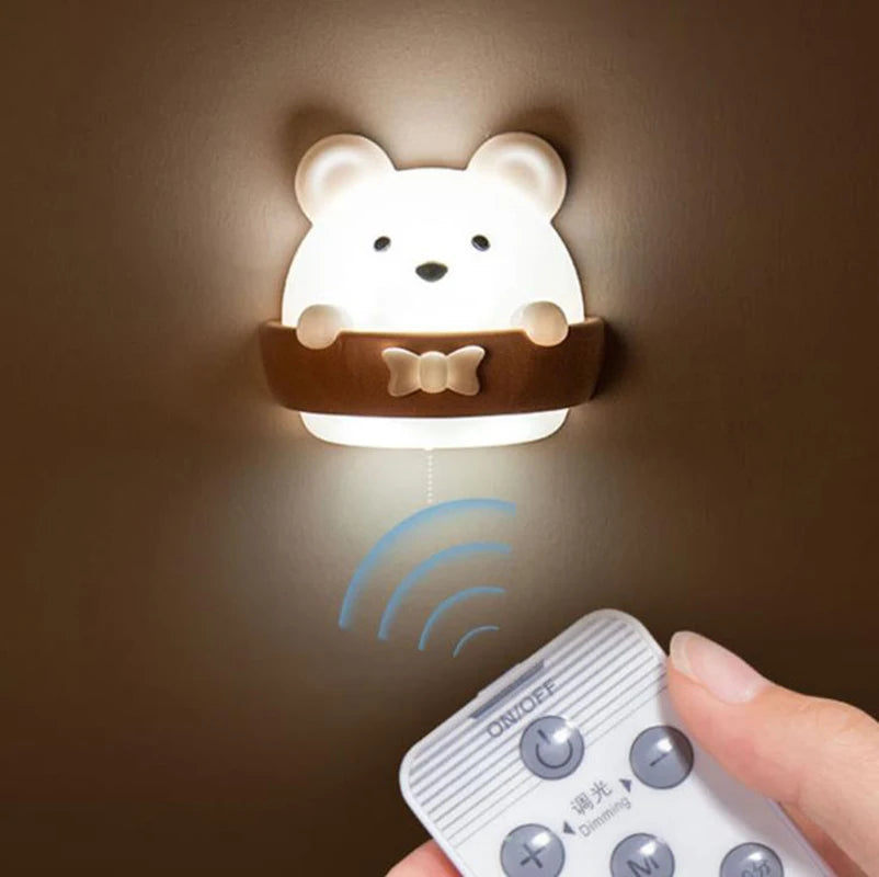 Bear Wall Lamp