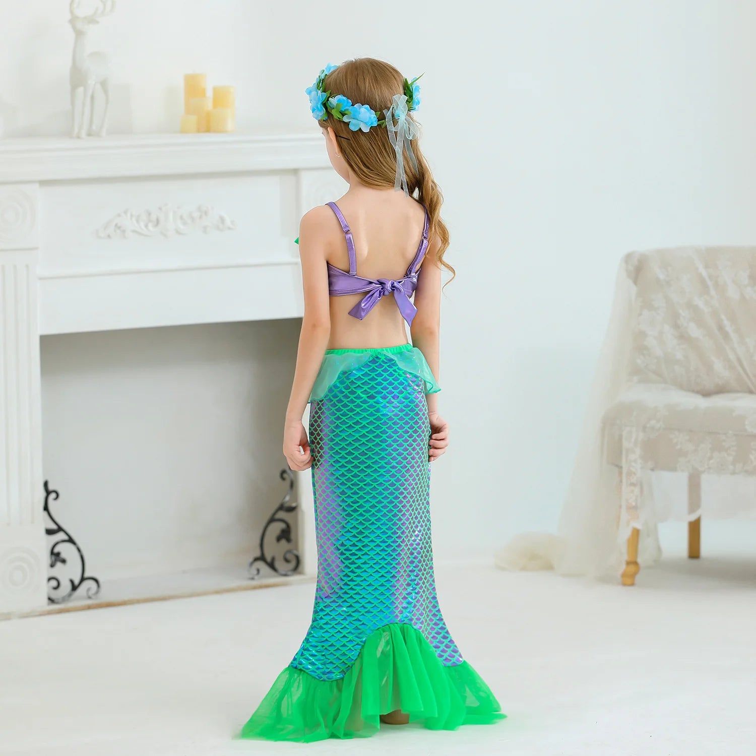 Ariel Little Mermaid Princess Dress