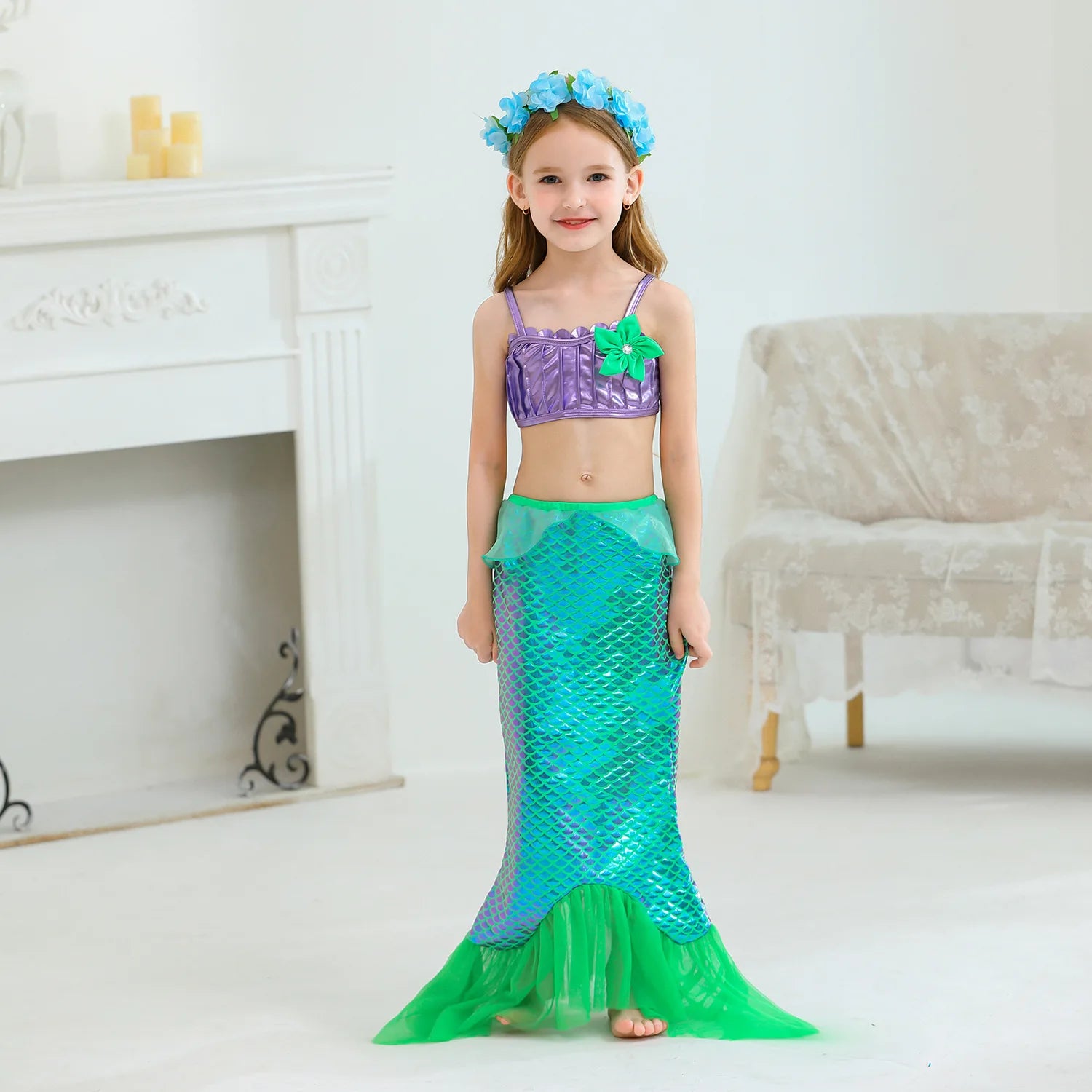 Ariel Little Mermaid Princess Dress