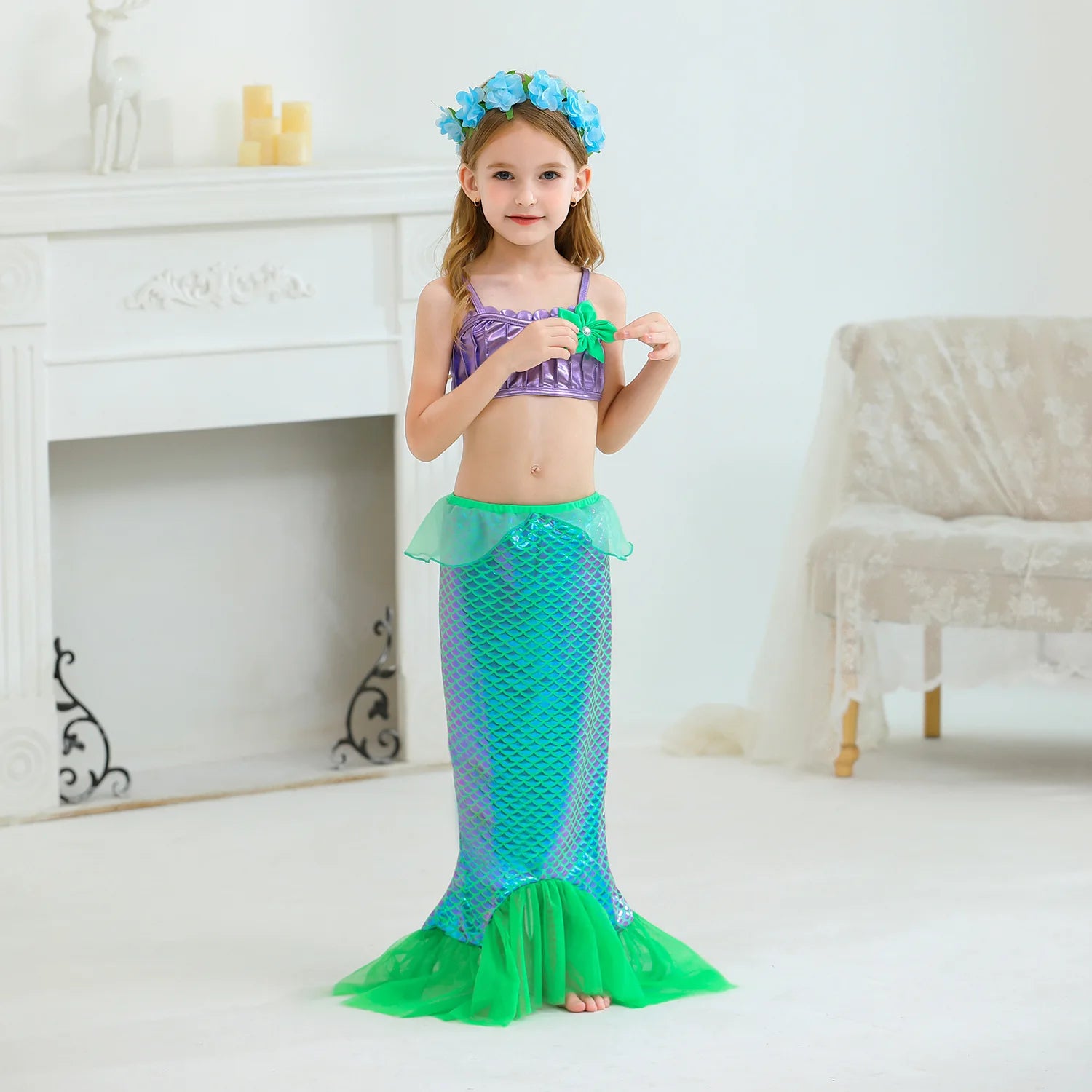 Ariel Little Mermaid Princess Dress