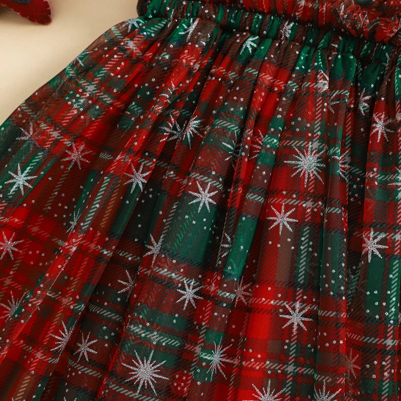 Festive Tulle Christmas Dress