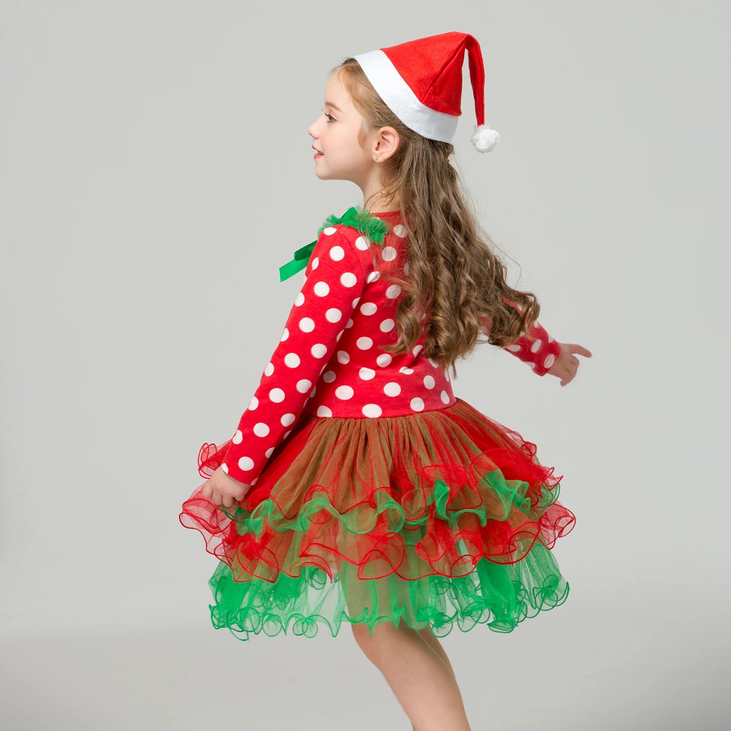 Girls' Christmas Santa Dress