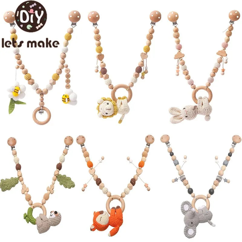 Animal Mobiles Stroller Pendants