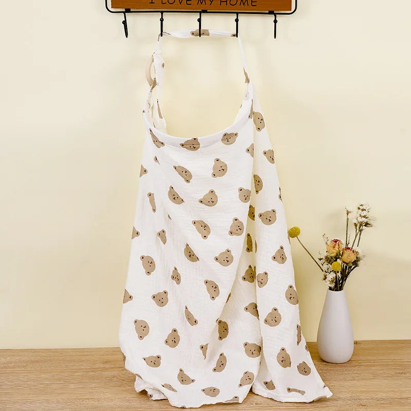 Muslin nursing cover