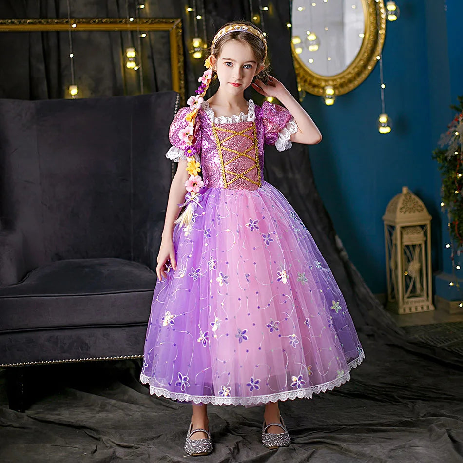 Rapunzel Princess Costume