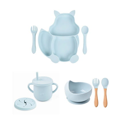 GripEase Baby Silicone Tableware