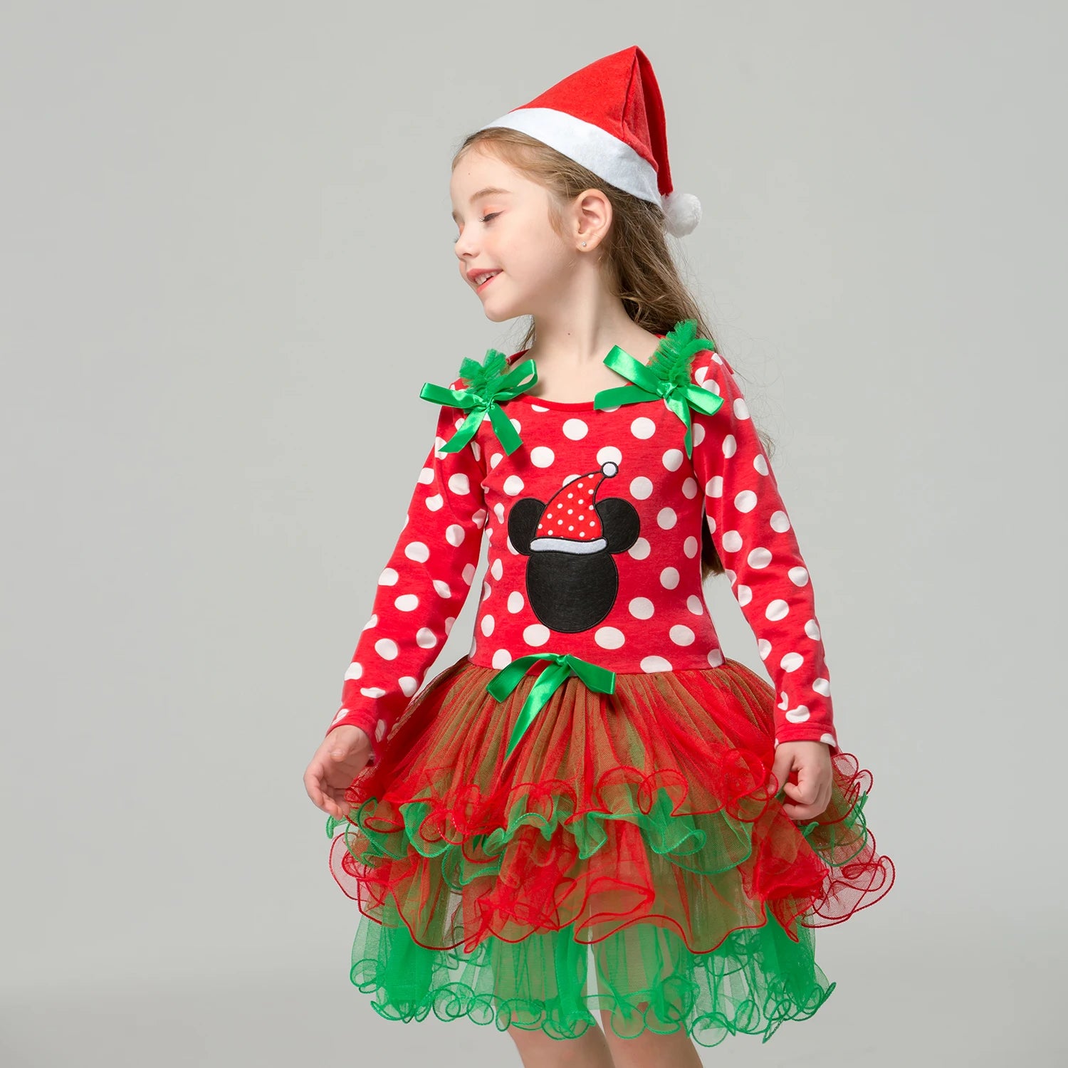 Girls' Christmas Santa Dress