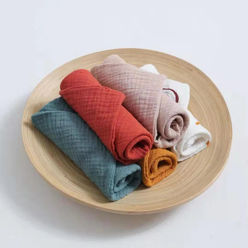 Baby Muslin Towel - 5Pcs