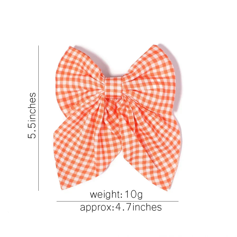 2-Piece/Set Girls' Sweet Solid Bowknot Hair Clips