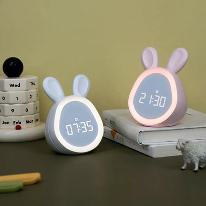 Kids Cute Rabbit Alarm Clock