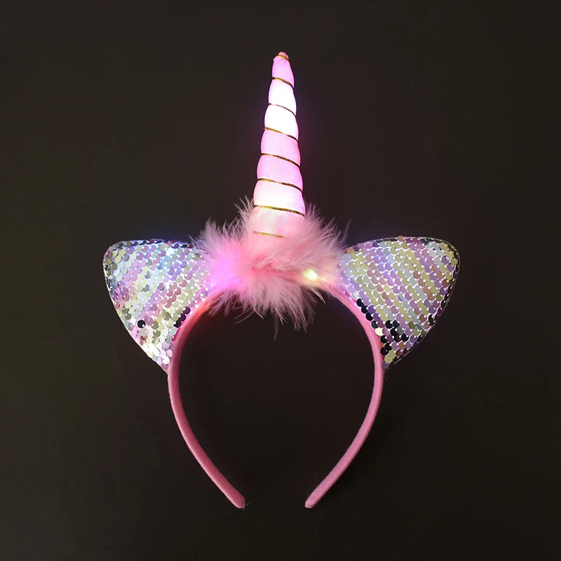 Rainbow Unicorn Headband