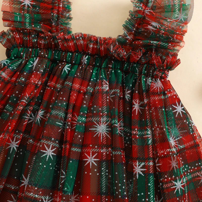 Festive Tulle Christmas Dress