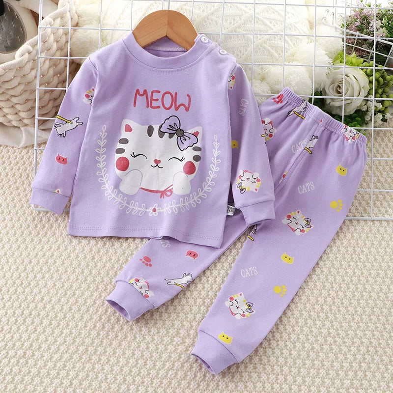 Sweet Cartoon Pajamas