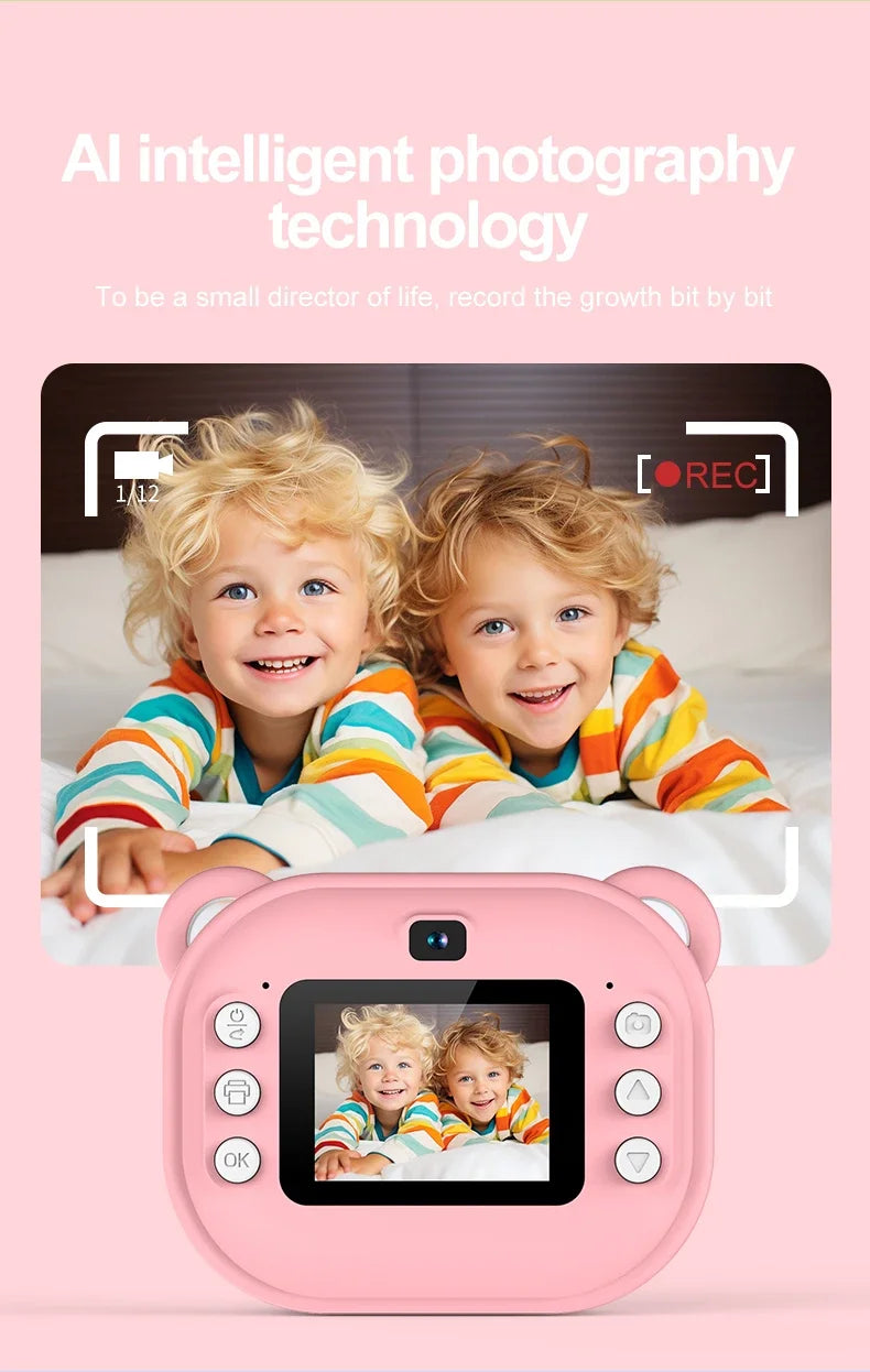 Instant Print Kids Camera