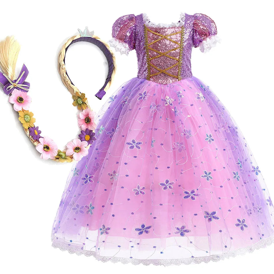 Rapunzel Princess Costume